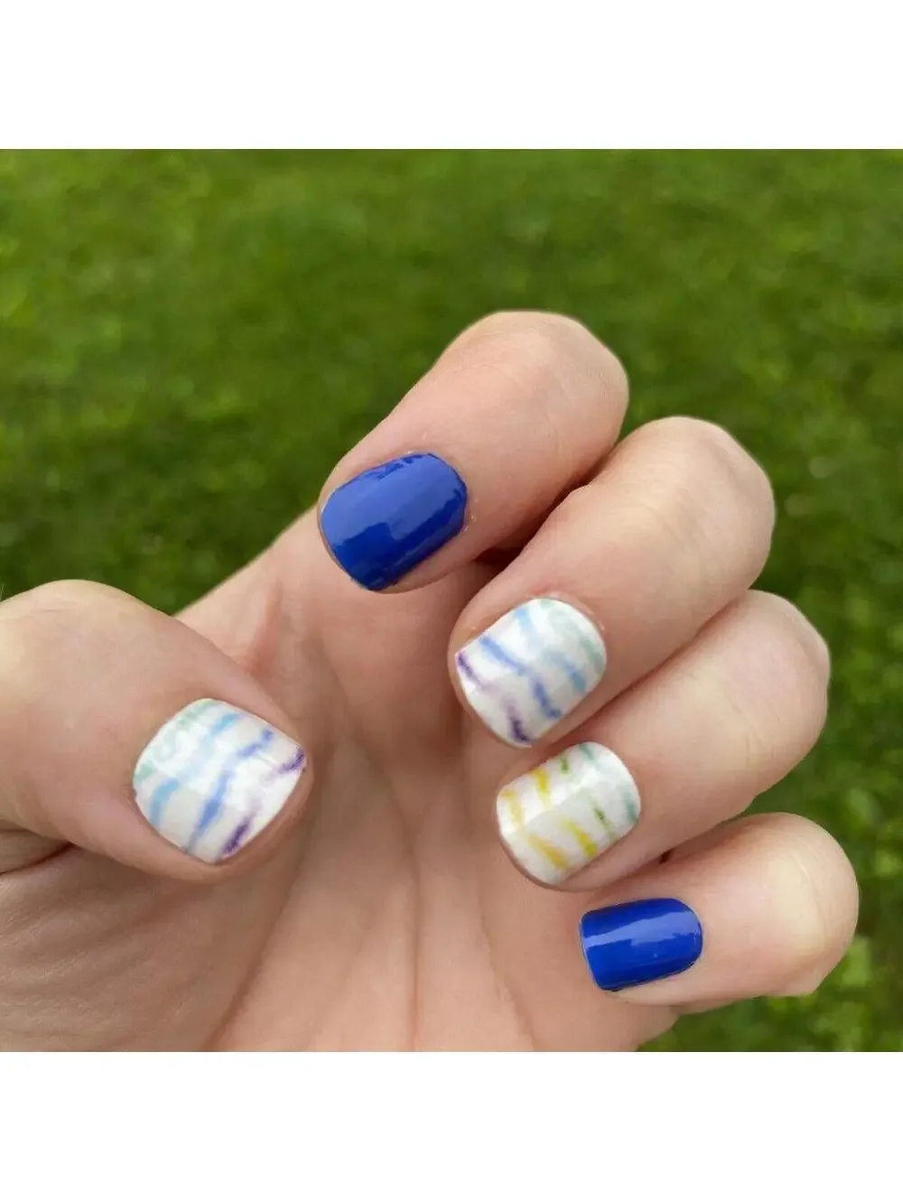 COLOR street nails hue do hue tie dye retired htf